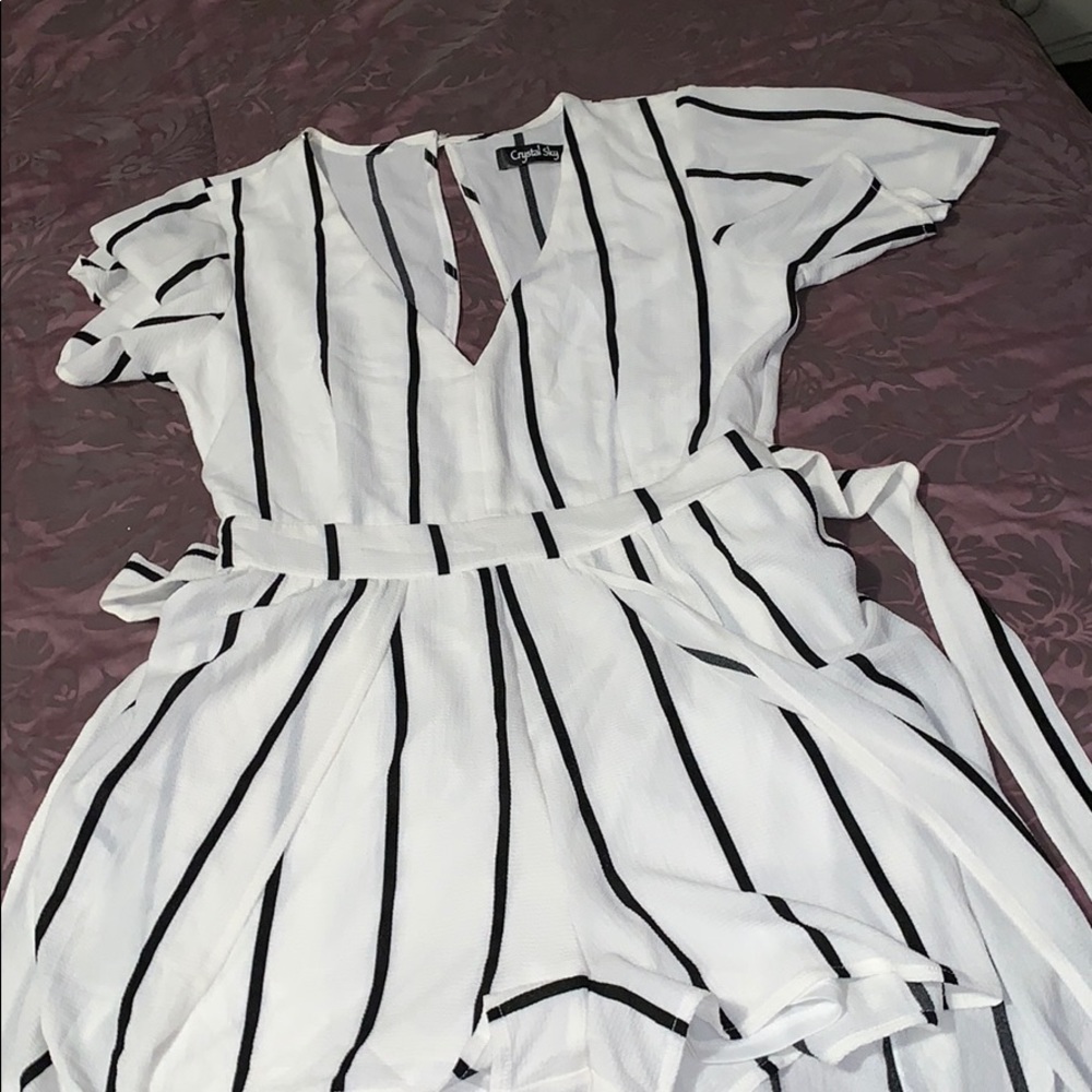 Blacl/white jumpsuit